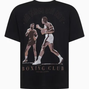 Boxing Fight Print T-Shirt