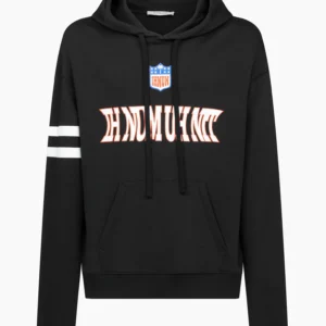 HOODIE WITH NUMBER AND CREST