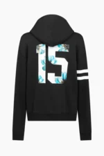 HOODIE WITH NUMBER AND CREST