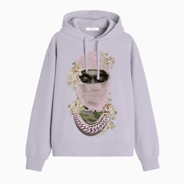 Hoodie Mask Roses With Logo