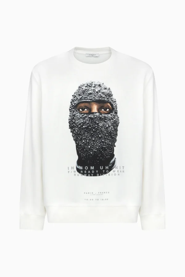 IH NOM UH NIT CREWNECK BLACK MASK