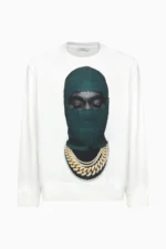 IH NOM UH NIT CREWNECK MASK20 GREEN