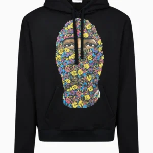 IH NOM UH NIT FLORAL MASK HOODIE