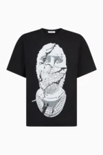 Marble Mask T-Shirt with logo