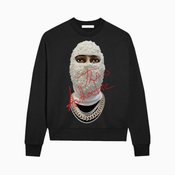 This is authentic CREWNECK With Mask